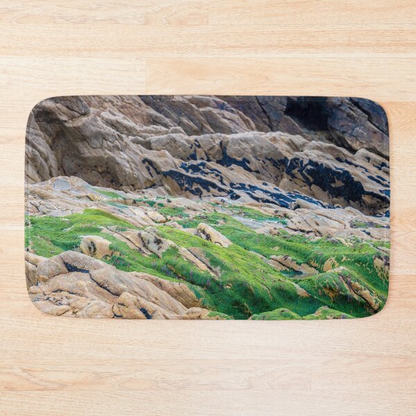Item preview, Côte Sauvage - cliff at low tide designed and sold by OskiOnTour.