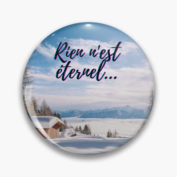 Item preview, Nothing lasts forever - popular french quotes theme gifts  designed and sold by RebelliousRosee.