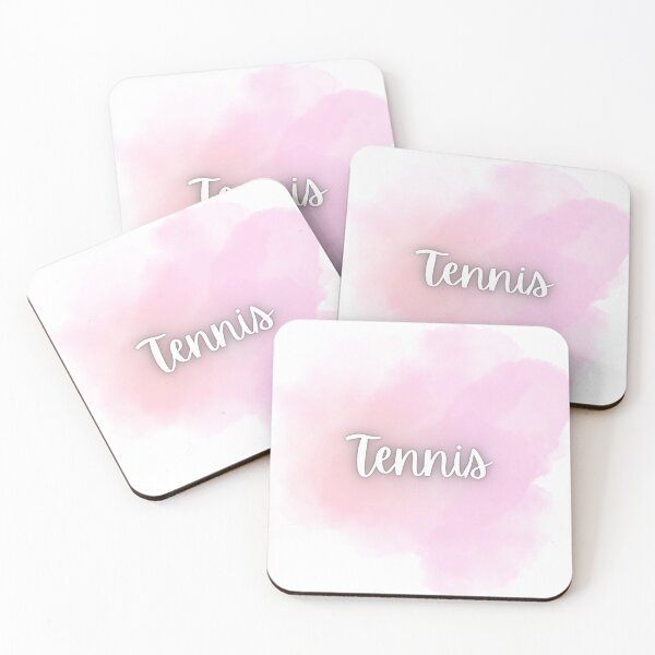 Item preview, Tennis on a Pink Background | Tennis Sticker designed and sold by BigCityTennis.