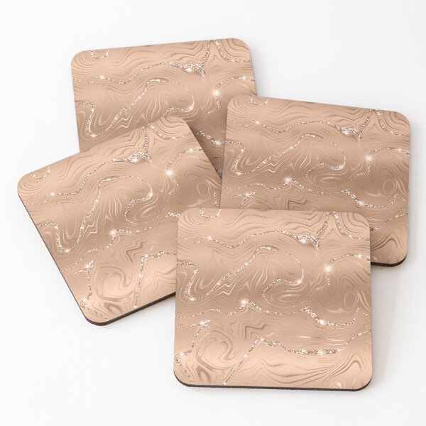 Item preview, Luxury Sparkling Rose Gold Texture 5 designed and sold by TrendyGlitter.
