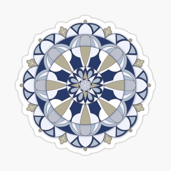 Mandala Winter digital Sticker