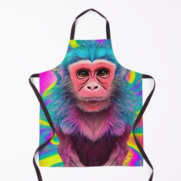 Item preview, Abstract Monkey Contemporary Modern Artwork designed and sold by davidelder.