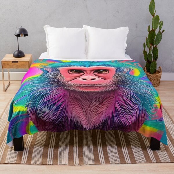 Item preview, Abstract Monkey Contemporary Modern Artwork designed and sold by davidelder.