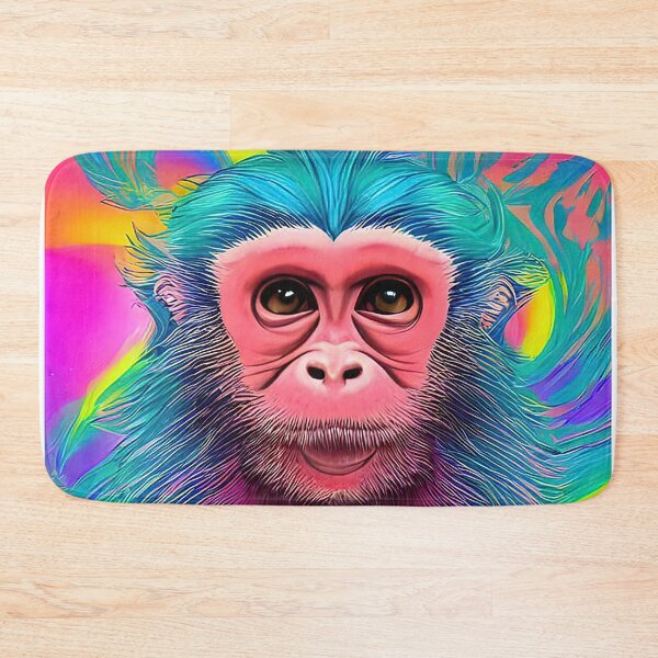 Item preview, Abstract Monkey Contemporary Modern Artwork designed and sold by davidelder.