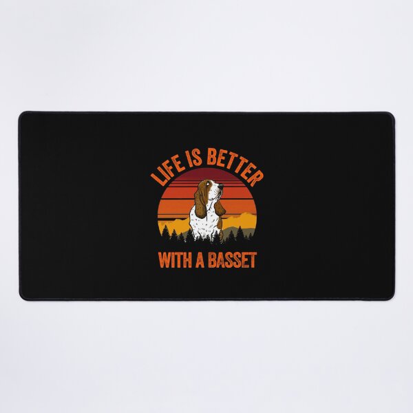 Item preview, Life Is Better With A Basset Vintage Country Dog Gift  designed and sold by Guarddogdrive.