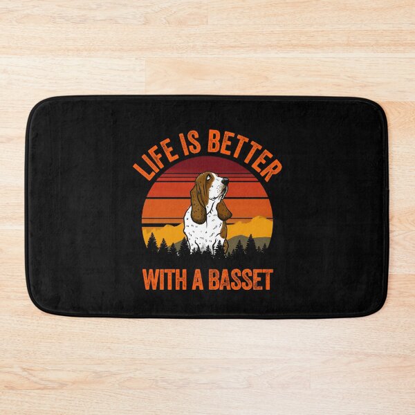Item preview, Life Is Better With A Basset Vintage Country Dog Gift  designed and sold by Guarddogdrive.