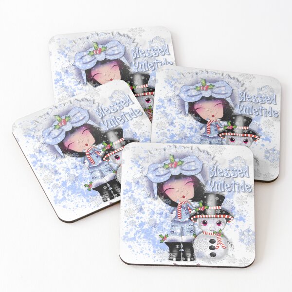 Item preview, Blessed Yuletide Christmas designed and sold by Sonia Jones Art.