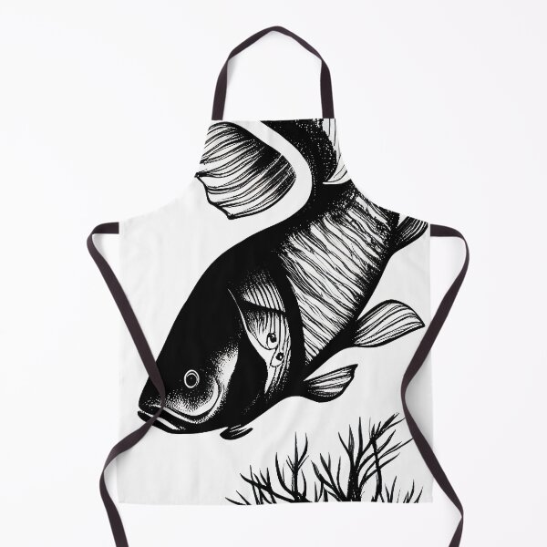 Item preview, Black and white fish designed and sold by OverAltruist.