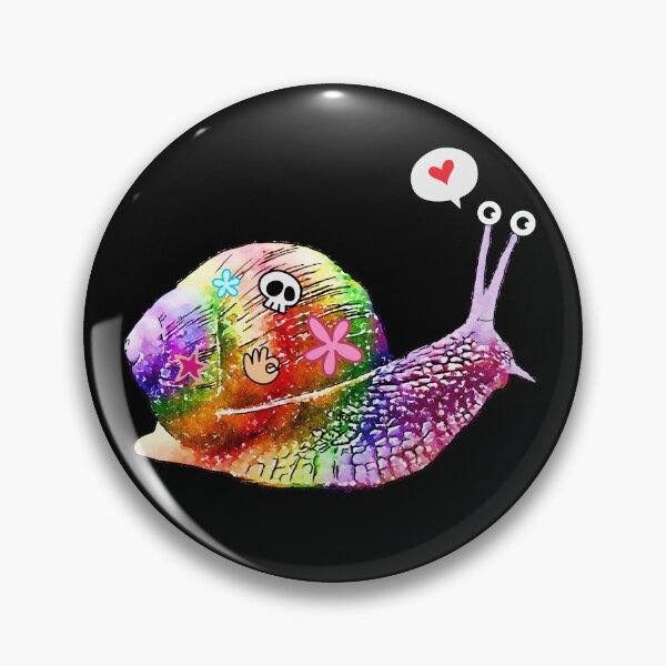 Item preview, Funky Colorful Rainbow Spectrum Cartoon Graffiti Snail Art 1 designed and sold by Cawaiico.