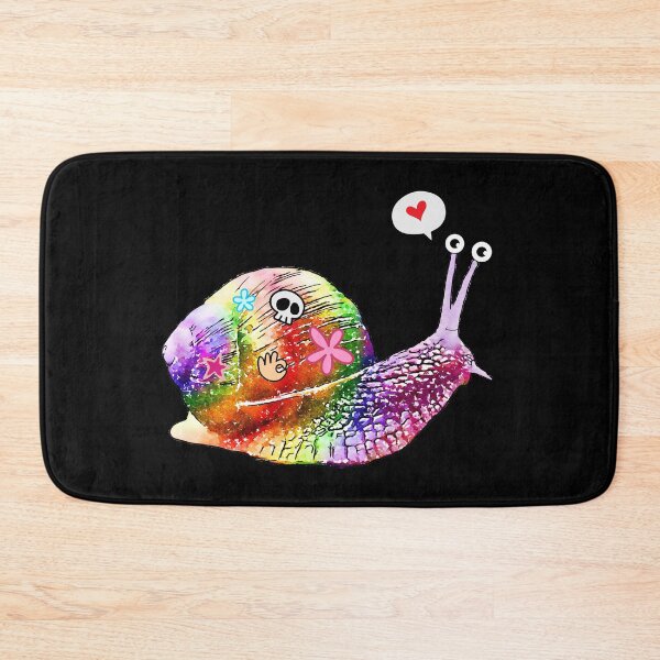 Item preview, Funky Colorful Rainbow Spectrum Cartoon Graffiti Snail Art 1 designed and sold by Cawaiico.