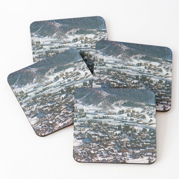Item preview, 1940s - Aerial View of Chamonix, French Alps, France designed and sold by thatwaslife.