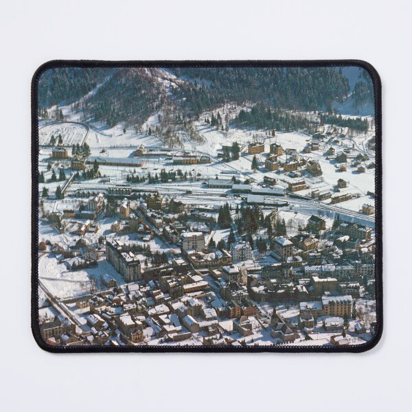 Item preview, 1940s - Aerial View of Chamonix, French Alps, France designed and sold by thatwaslife.
