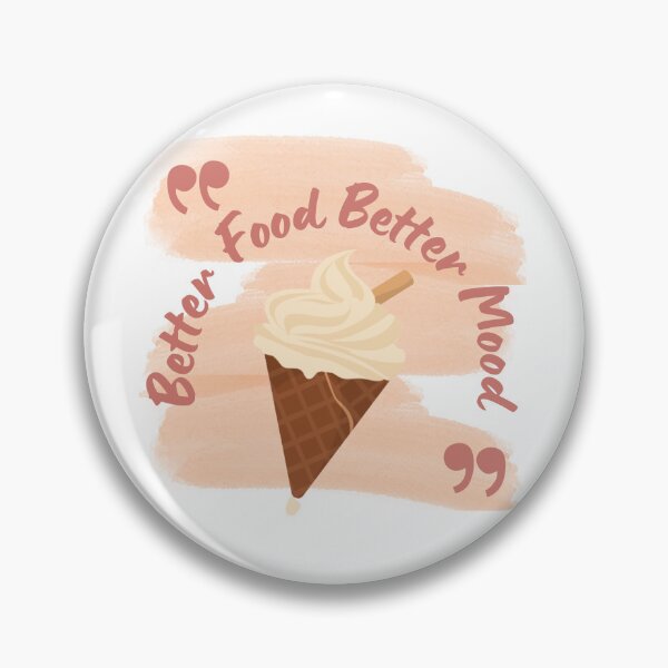 Item preview, Better Food Better Mood Ice Cream Cone | Better Food Better Mood Design | Good Food Good Mood designed and sold by FitBeast.