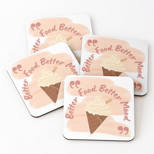 Item preview, Better Food Better Mood Ice Cream Cone | Better Food Better Mood Design | Good Food Good Mood designed and sold by FitBeast.