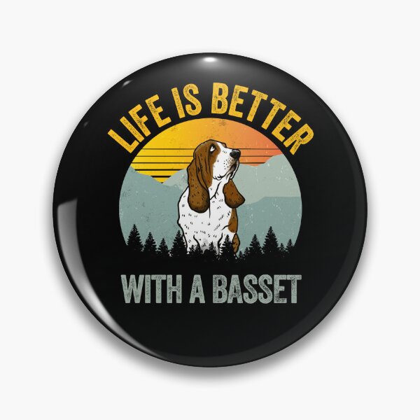 Item preview, Life Is Better With A Basset Summer Dog Gift  designed and sold by Guarddogdrive.