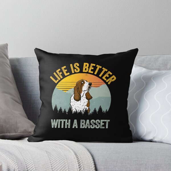 Item preview, Life Is Better With A Basset Summer Dog Gift  designed and sold by Guarddogdrive.