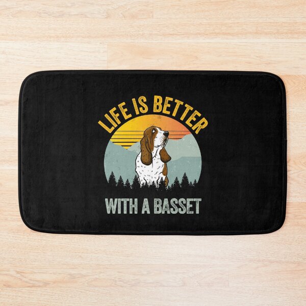 Item preview, Life Is Better With A Basset Summer Dog Gift  designed and sold by Guarddogdrive.