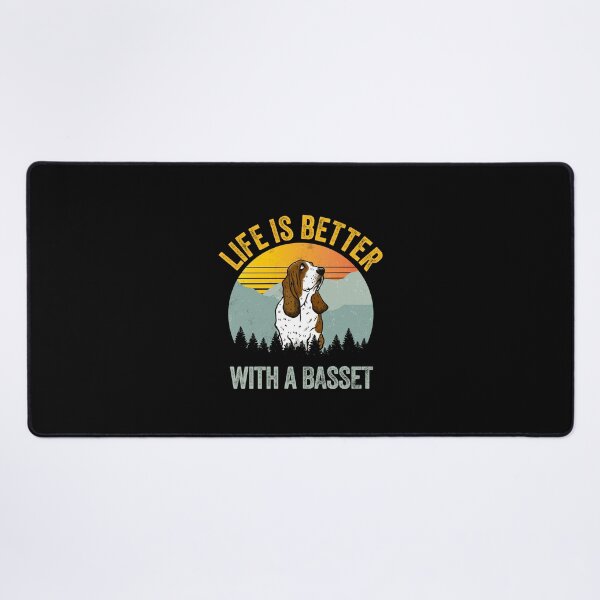Item preview, Life Is Better With A Basset Summer Dog Gift  designed and sold by Guarddogdrive.