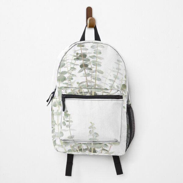 Item preview, Eucalyptus modern pattern white and green designed and sold by Martinamanifestingmoney28 13 .