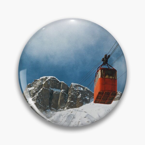 Item preview, 1940s - Red Cable Car, Chamonix, French Alps, France designed and sold by thatwaslife.
