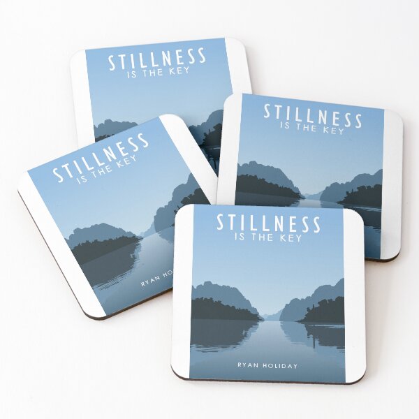 Item preview, Stillness is the key (Ryan Holiday) designed and sold by TKsuited.