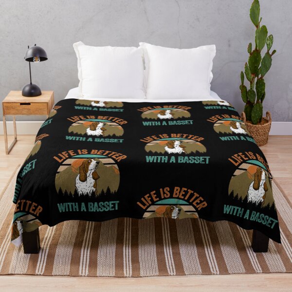 Item preview, Life Is Better With A Basset Hound Rugged Dog Gift  designed and sold by Guarddogdrive.