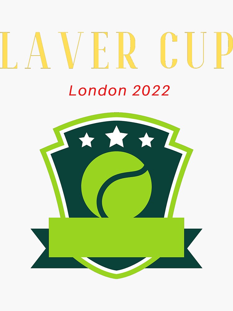 "Laver Cup Tennis London 2022" Sticker for Sale by MRadian Redbubble