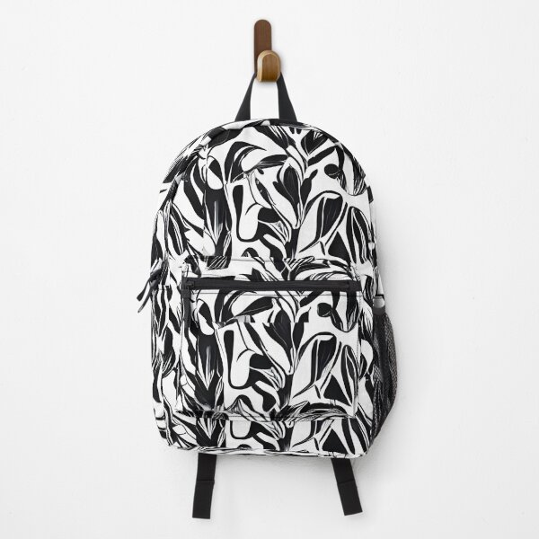 Item preview, Black and White Lilies Pattern designed and sold by pinkal.