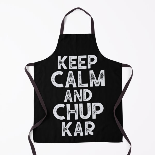 Item preview, Keep Calm And Chup Kar Funny Keepsake for Celebrate Festival of Lamp designed and sold by TajfunX.
