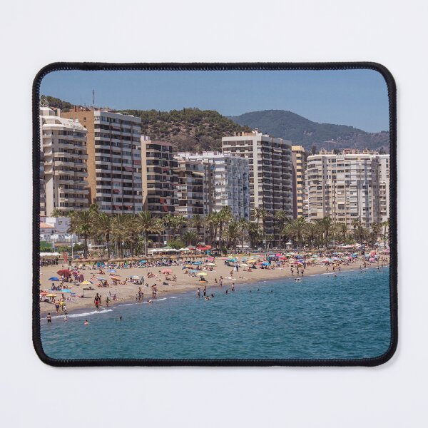 Item preview, Malaga beach and waterfront in Spain designed and sold by WorldScenery.