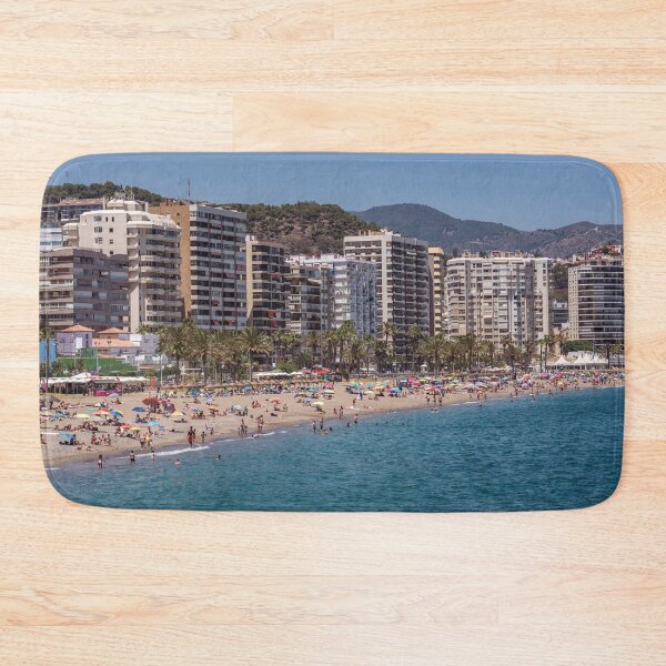 Item preview, Malaga beach and waterfront in Spain designed and sold by WorldScenery.