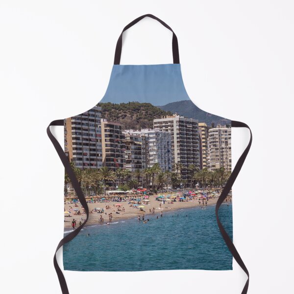 Item preview, Malaga beach and waterfront in Spain designed and sold by WorldScenery.
