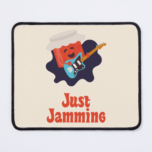 Item preview, Retro Guitarist Jamming | Funny Puns | 60s Guitar Jam designed and sold by Fluffy-Vectors.