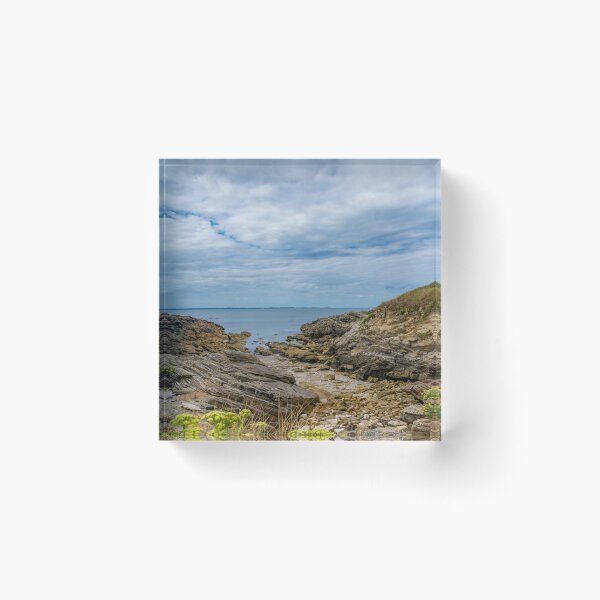 Item preview, cliff beach at low tide designed and sold by OskiOnTour.