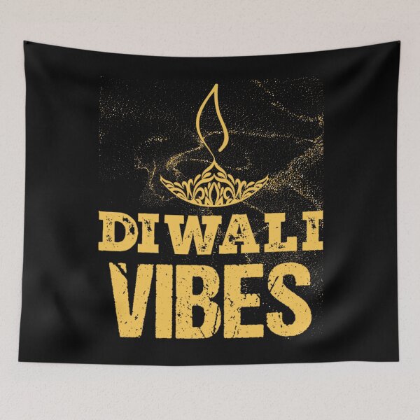 Item preview, Diwali Vibes Funny Gifts for Celebrate Festival of Lamp designed and sold by TajfunX.