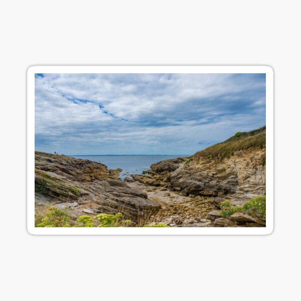 Aperçu de l'œuvre Plage de falaise à marée basse créée et vendue par OskiOnTour.