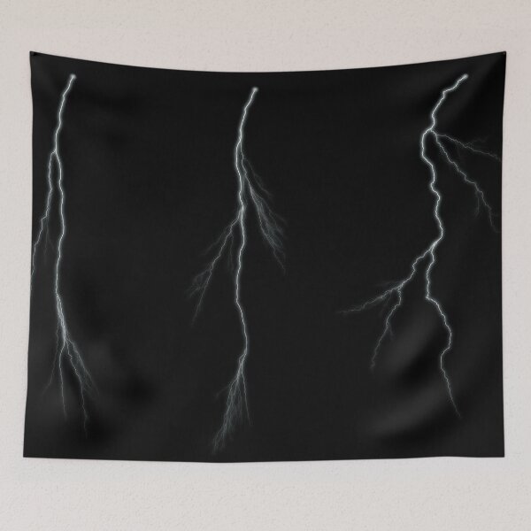 Item preview, Black and white lightnings designed and sold by Zip-Zup.