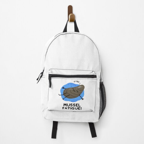 Item preview, Mussel Fatigue Funny Muscle Puns designed and sold by punnybone.