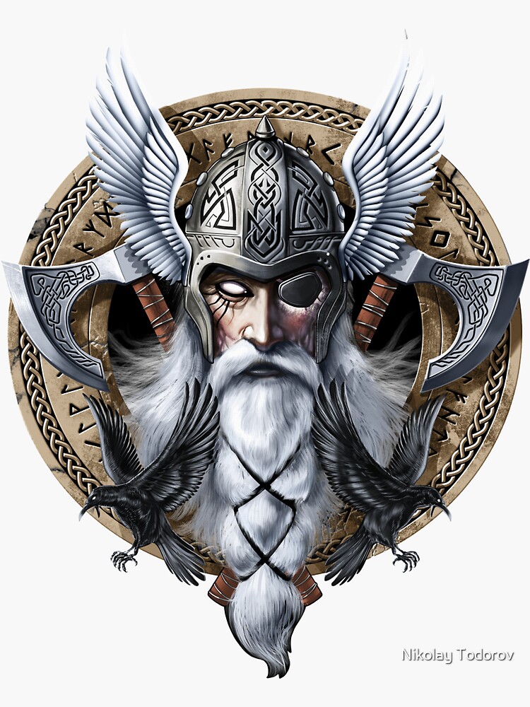 Vikings - Odin' Sticker