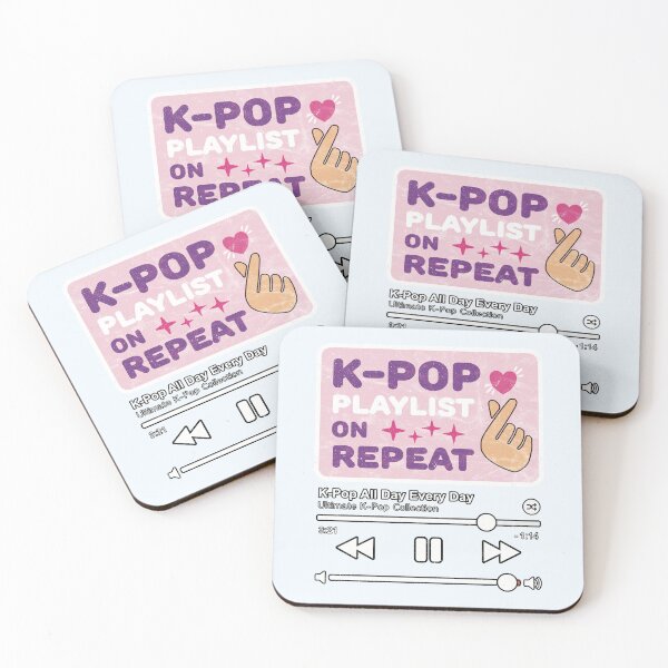 Item preview, K-Pop Playlist On Repeat designed and sold by Numero14.