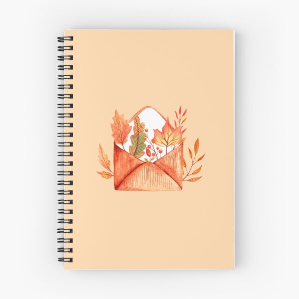 Item preview, Autumn envelope illustration designed and sold by pinkyfish1010.