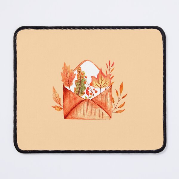 Item preview, Autumn envelope illustration designed and sold by pinkyfish1010.