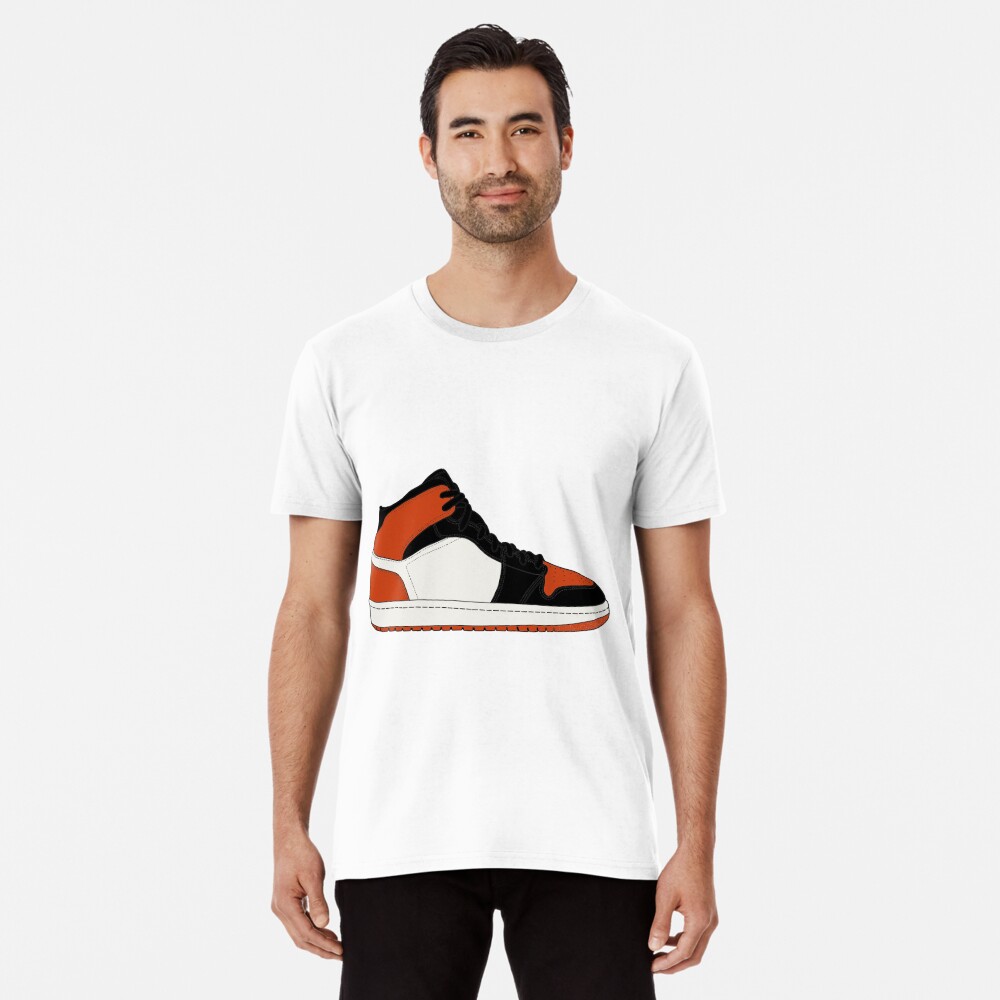 Air Jordan I (1) Shattered Backboard Away Art Board Print for