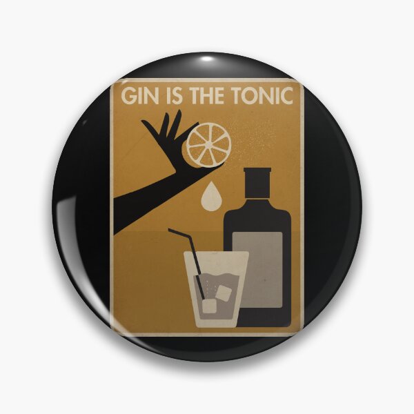 Item preview, Gin Is The Tonic designed and sold by barbeciminod.