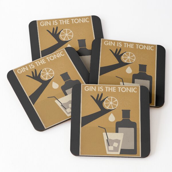 Item preview, Gin Is The Tonic designed and sold by barbeciminod.