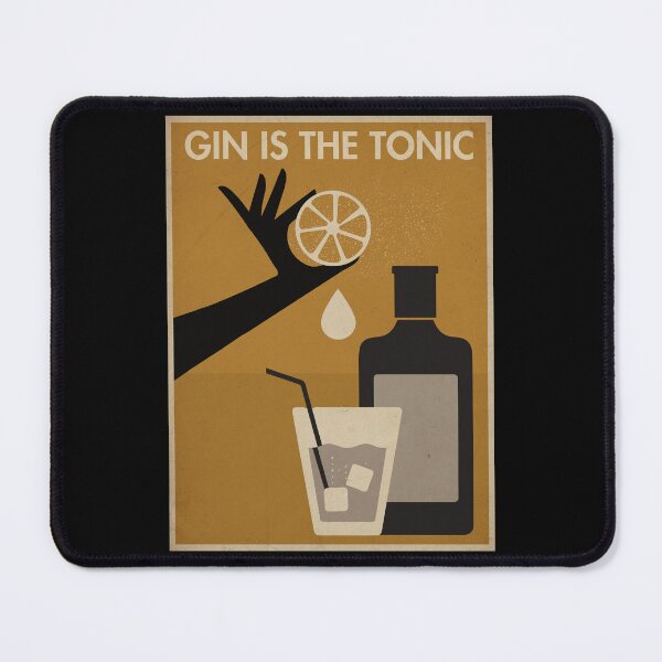 Item preview, Gin Is The Tonic designed and sold by barbeciminod.