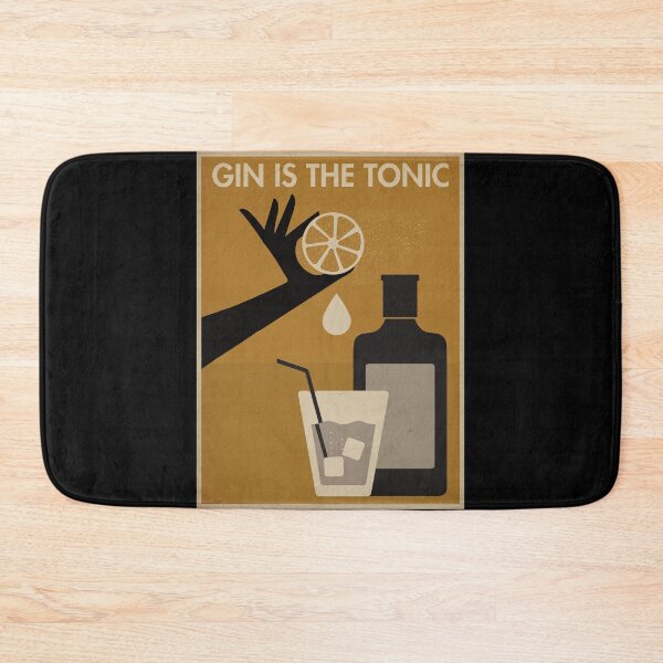 Item preview, Gin Is The Tonic designed and sold by barbeciminod.