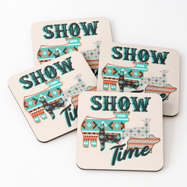 Item preview, Show Time - Show Steer, Show Goat, Show Lamb, And Show Pig designed and sold by handsoftime2020.