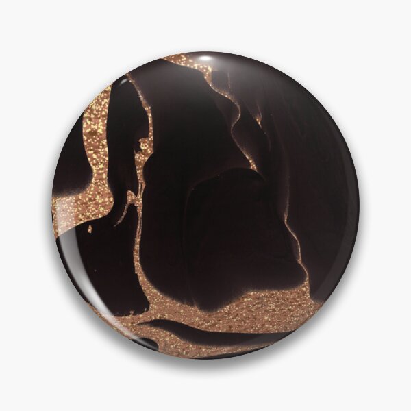Item preview, Brown Marble with Gold Glitter designed and sold by Muhashii Mu.