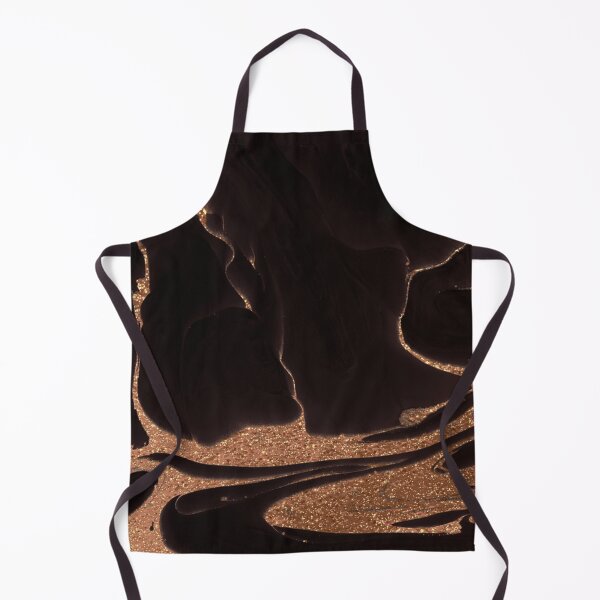 Item preview, Brown Marble with Gold Glitter designed and sold by Muhashii Mu.
